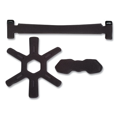 MSA 10246730 V-Gard H2 Safety Helmet Replacement Part  Padding Set  Mips  Black