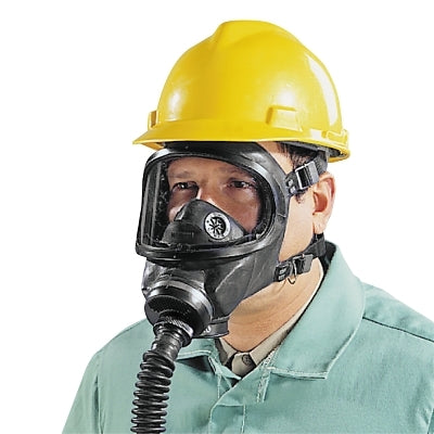 MSA 457126 Gas Mask Facepiece,Ultravue & Ultra Elite Full Facepiece Respirator, BK, 6/PK