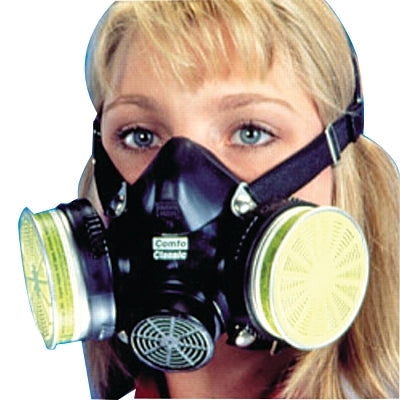 MSA 808072 Comfo Classic Respirators, Small, Silicone