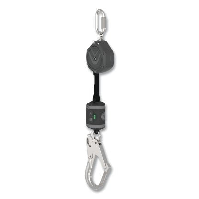MSA VSOHW-031-NF-A V-SHOCK Fall Limiter, 10 ft, Carabiner, 310 lb, 36CL Snaphook, 1 Leg