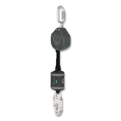 MSA VSOHW-011-NB-A V-SHOCK Fall Limiter, 6 ft, Carabiner, 310 lb, 36C Snaphook, 1 Leg