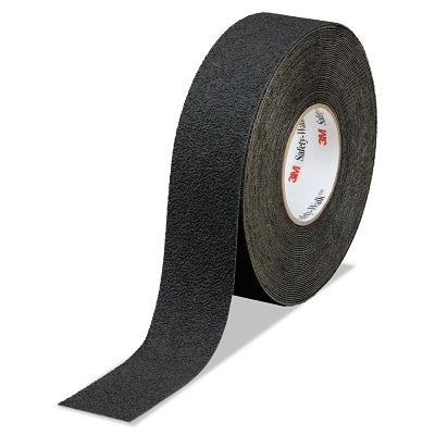 3M 7000126119 Safety-Walk Medium Resilient Treads 300 Series, 4in x 60ft, Black, Non-Mineral