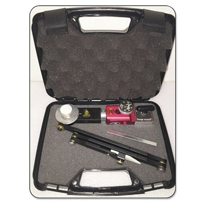 Flange Wizard MMS505 Miter Marker, On/Off Magnet, 1-1/2 in to 18 in Pipe Cap, Corrosion/Moisture/Rust Resistant, Incl Case/Structural Adaptor