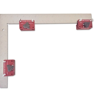 Flange Wizard MSB201 On/Off Magnetic Block for Burning Guides  Individual Block  Fits up to 1/8 in Thick Standard Square or Straight Edge
