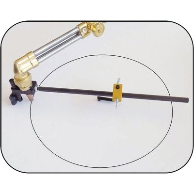 Flange Wizard SBG301 Standard Burning Guide, Universal Bushing, 5/8 in to 24 in Cutting dia