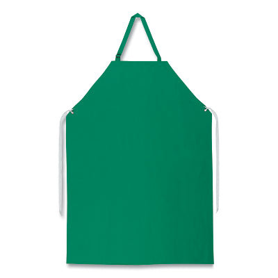 MCR Safety 368R5 Dominator II PVC/Polyester Apron  35 in x 45 in  0.45 mm Thickness  Sewn Edges  Green
