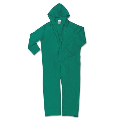 MCR Safety 3881M 3881 Dominator Coverall, 0.42 mm, PVC/Poly/PVC, Green, Medium