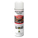 Rust-Oleum 203030V Industrial Choice M1600 Precision Line Marking Paint, 17 oz, White, Solvent-Based