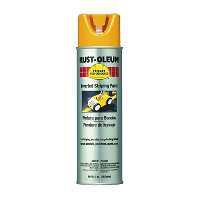 Rust-Oleum 2348838V High Performance 2300 System Inverted Striping Paint, 18 oz, Yellow