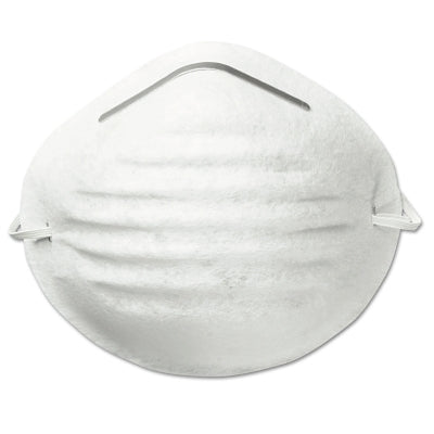 Honeywell North 14110094CC Nuisance Disposable Dust Mask  Half Facepiece  White  One Size