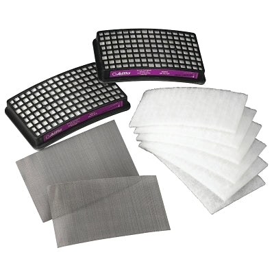 3M 7000126735 Adflo High Efficiency Starter Kits, (2)Filters;(6)Prefilters;(2)Spark Arrestors