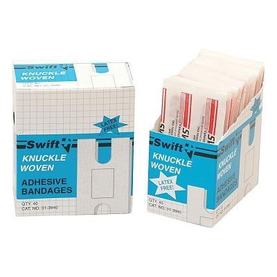 Honeywell North 013940H5 Adhesive Bandage  3-1/4 in x 3-15/16 in  Knuckle  Fabric
