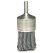 Weiler 10029 Banded Knot Wire End Brush, 3/4 in Dia, 0.014 in Stainless Steel Wire