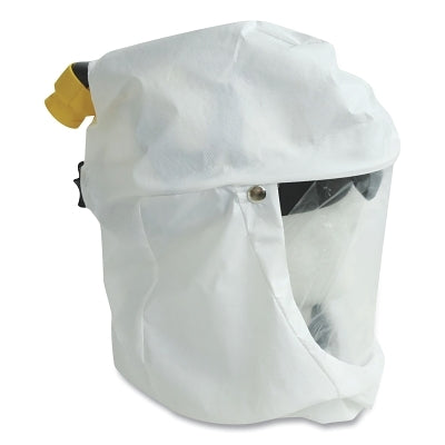 Honeywell North PA131 Primair 100 Series PAPR Accessories and Replacement Part, Hood Assembly with Collar, Tychem, Universal, White